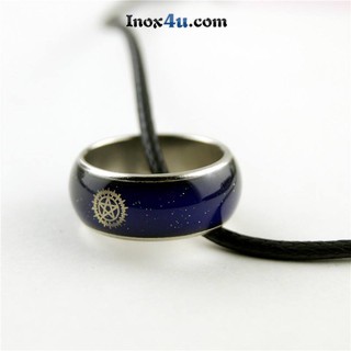 Dây chuyền nhẫn đổi màu hắc quản gia