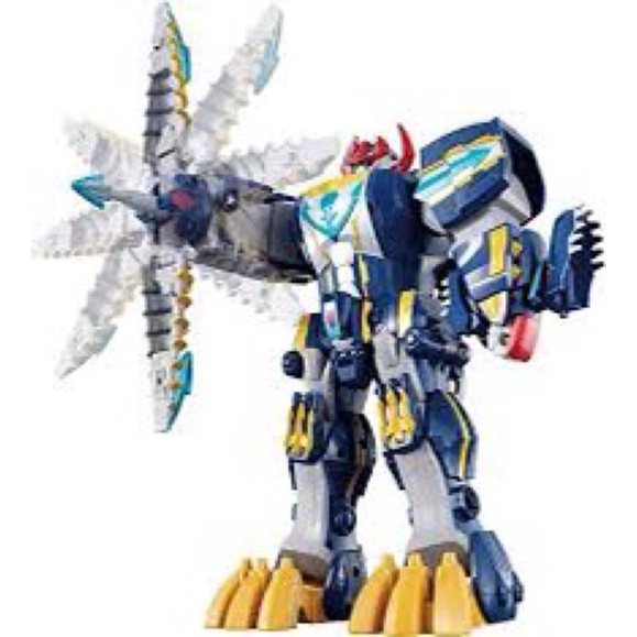 Đồ chơi siêu nhân Robo khủng long xanh Gokaiger Gozyujin Dx