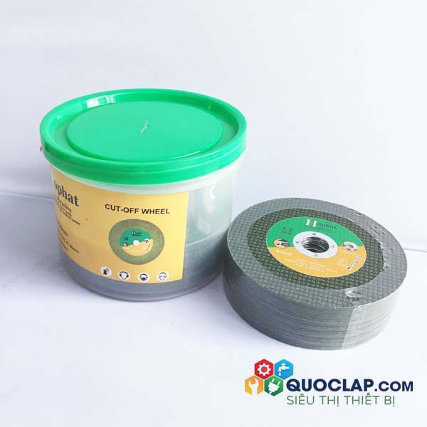 Đá cắt sắt 100m xanh ( 50 viên / hộp )