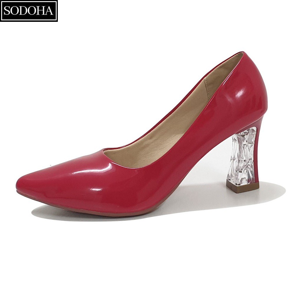 Giày cao gót nữ thời trang SODOHA đế cao 7cm SDH535R
