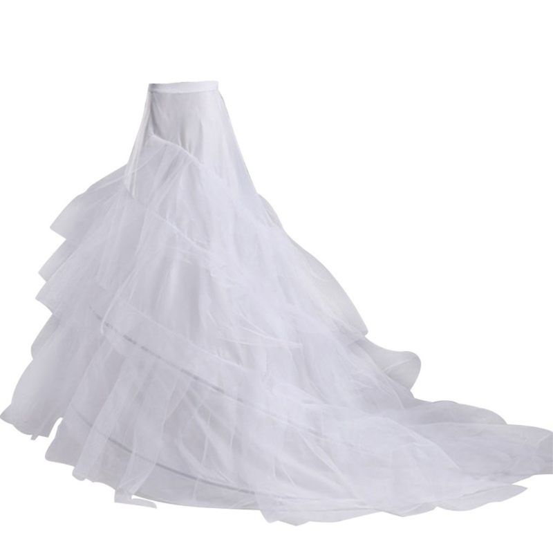 Chân Váy Cưới 2 Vòng 3 Lớp Co Giãn Cho Cô Dâu