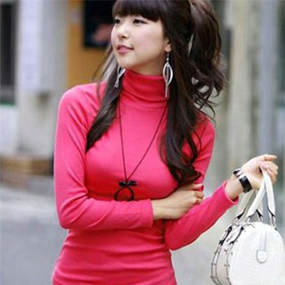 Áo thun lạnh cổ lọ