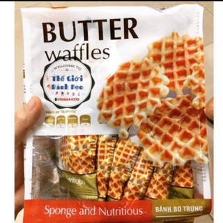 Bánh Butter waffles 180gr