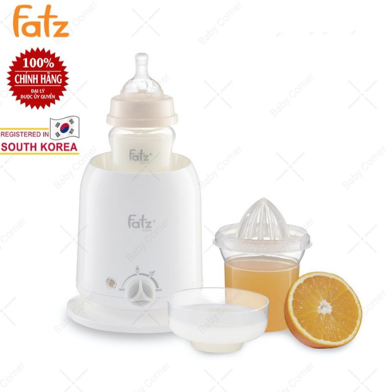 (CHÍNH HÃNG) Máy hâm sữa Fatz baby 4 chức năng, hâm sữa ,hâm đồ ăn cho bé, giữ ấm, tiệt trùng bình sữa, bảo hành 12tháng