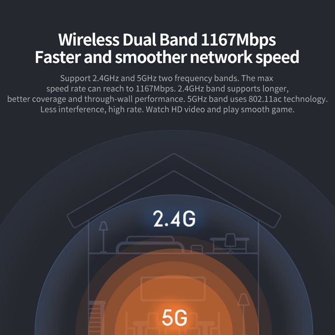 Bộ Phát Sóng Wifi Xiaomi Router 4A - Kích Sóng Wifi 2 Băng Tần  - Hàng Chính Hãng