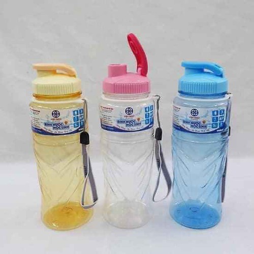 Bình Nước Học Sinh Nhựa Việt Nhật 550Ml