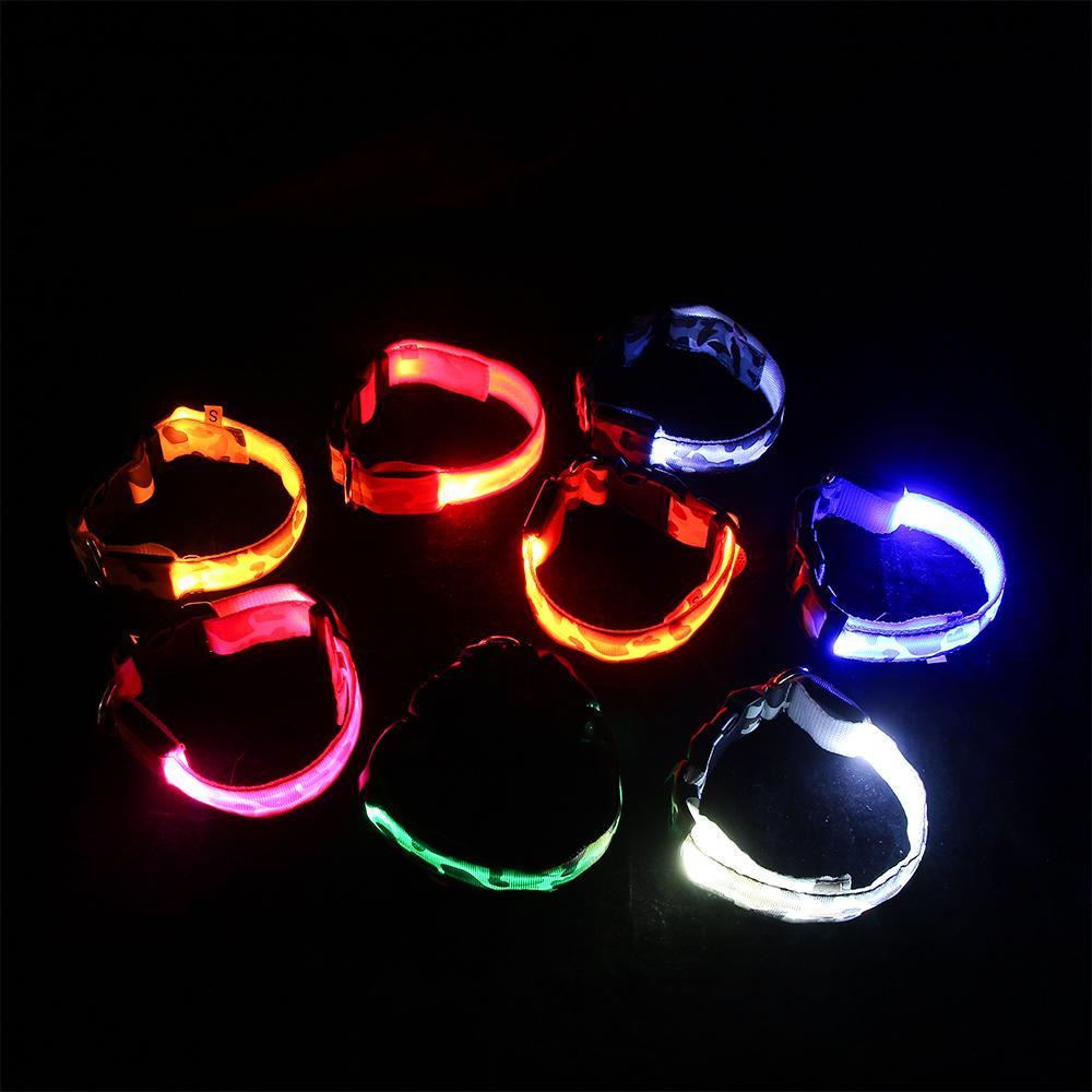 Vòng Cổ GắN ĐèN LED Ban Đêm Cho Thú Cưng (MớI)
