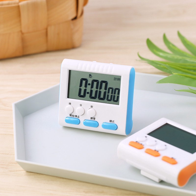 Đồng hồ điện tử hẹn giờ đếm ngược nấu ăn có nam châm tiện lợi
