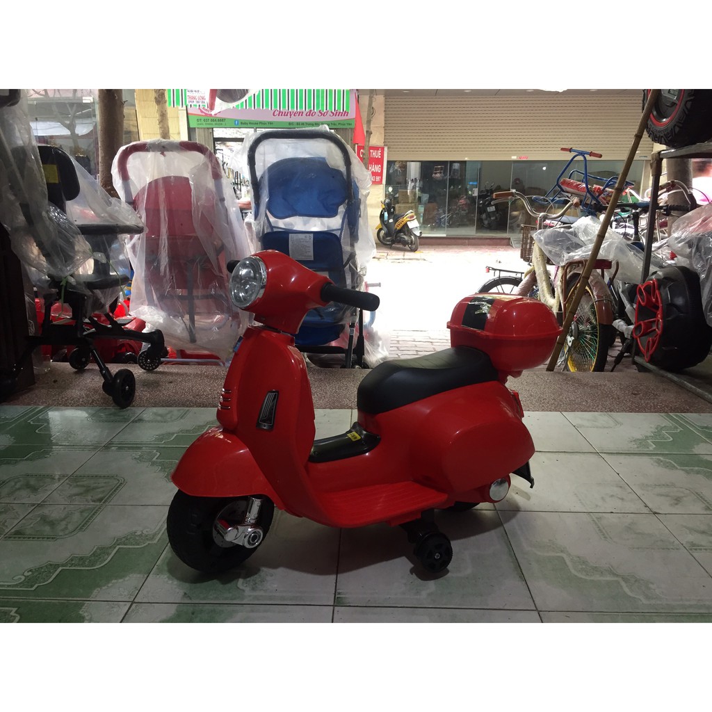 XE MÁY ĐIỆN TRẺ EM VESPA SANG CHÀNH