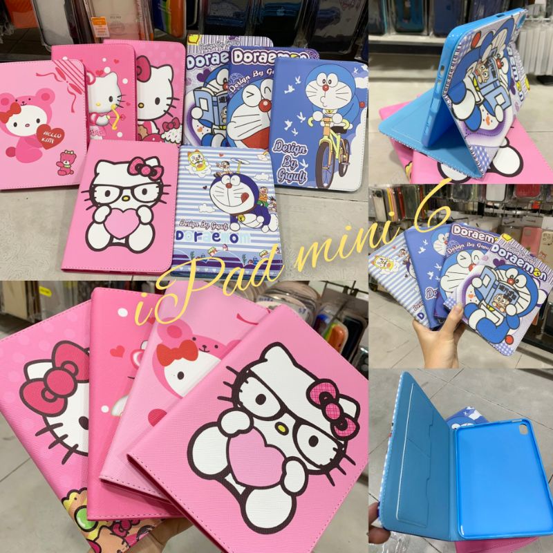 Bao da iPad mini 6 dẻo kitty doremon siêu dễ thương chất bao đẹp