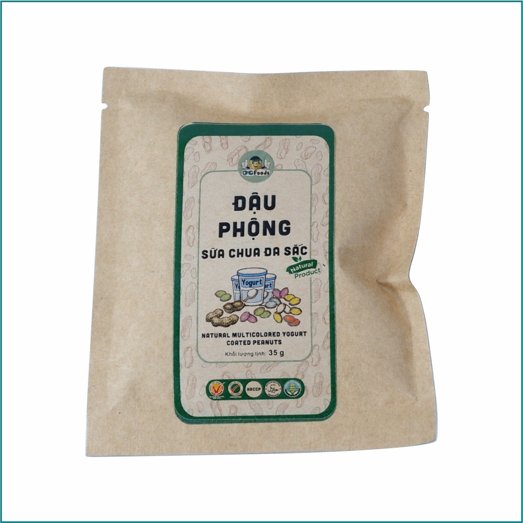 DGfoods - QÙA TẶNG MIỄN PHÍ - Combo túi 35g - Đậu Phộng Sữa chua; Đậu Phộng Sầu Riêng; Hạt Điều Gấc Mật Ong