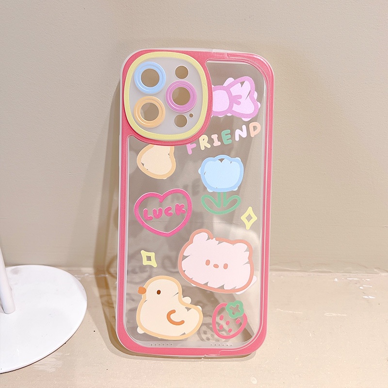 Ốp Điện Thoại Có Giá Đỡ Hình Động Vật Cho iphone7 / 7plus / 8 / 8plus / xs / 11 / 12 / 13 / 14 / pro / max / plus / promax