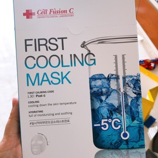 ( có bill ) Mặt nạ đá lạnh - First Cooling Mask