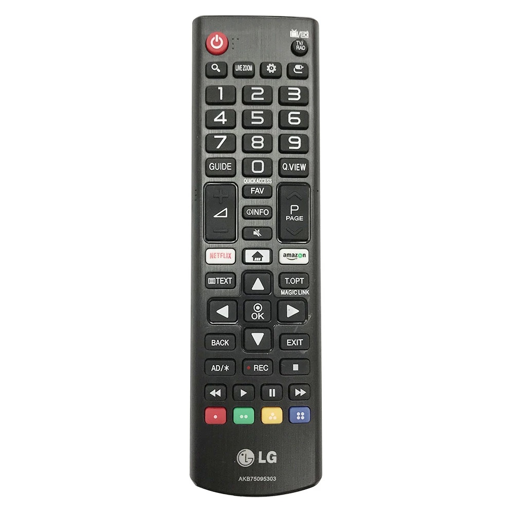 LG AKBK75095303 Điều Khiển Từ Xa Thay Thế Cho LG Smart LCD LED OLED UHD TV 49UJ6300 55UJ6300 55LJ550