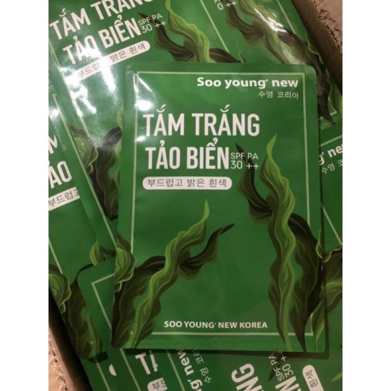 Sét tắm trắng tảo biển soo young 7 ngày 130g