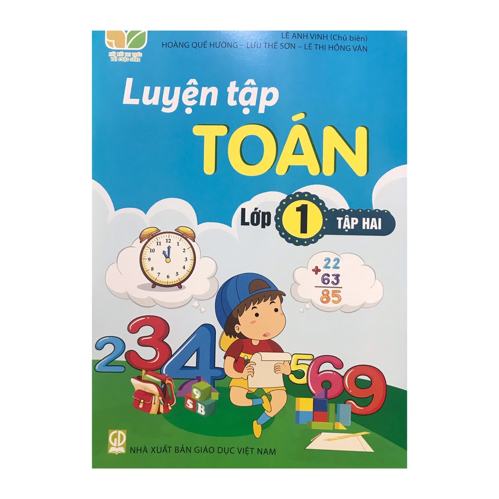 Sách - Combo Luyện tập Toán lớp 1 tập 1 + tập 2 ( Kết nối tri thức )