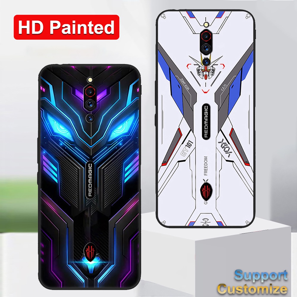 Ốp Điện Thoại Silicon Mềm Bo Viền Cho Red Magic 5G Red Magic 5S Nubia RedMagic 5G 5S NX659J