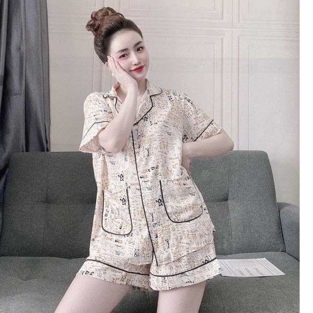 Đồ Bộ Pyjama Bigsize Đùi Lụa Mango 50-110kg Mặc Nhà Thoải Mái | BigBuy360 - bigbuy360.vn