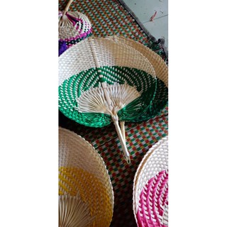 Quạt lá đề bàng nan tre