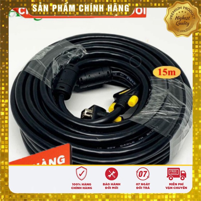 ✅✅✅ DÂY VGA 3+6 15M ARI ARIGATO Đảm Bảo Chất Lượng ✅✅✅