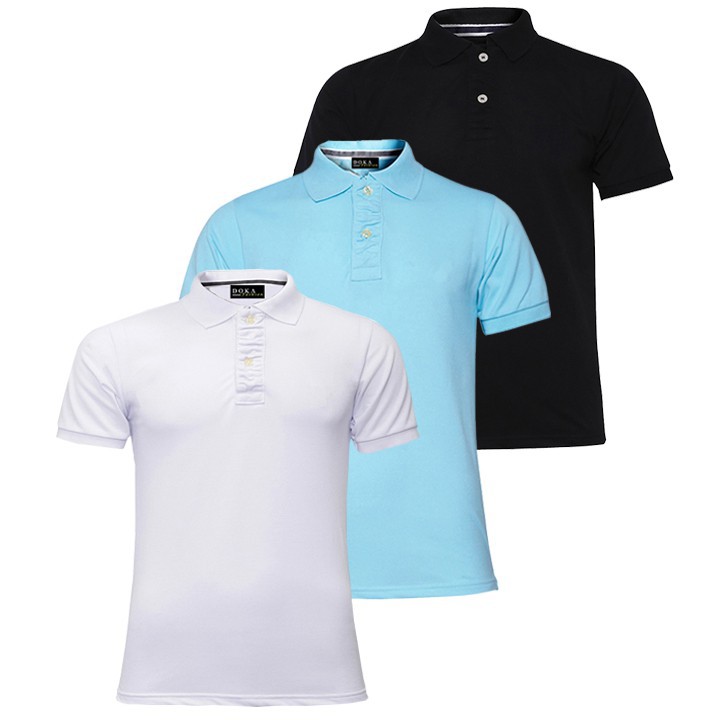 ÁO THUN NAM POLO HÀNG HIỆU VNXK ĐA DẠNG MÀU SẮC SIÊU CÁ TÍNH - COMBO 3( TR-XTT-Đ ) - EZA