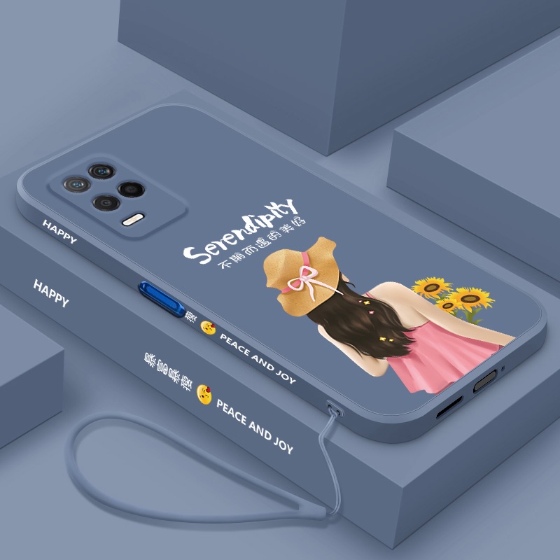 Ốp Điện Thoại TPU Họa Tiết Hoa Hướng Dương Cho realme 5 5S 5i C3 6i realme 5 PRO realme 6 PRO realme 6 realme 8 5G realme 8 5G