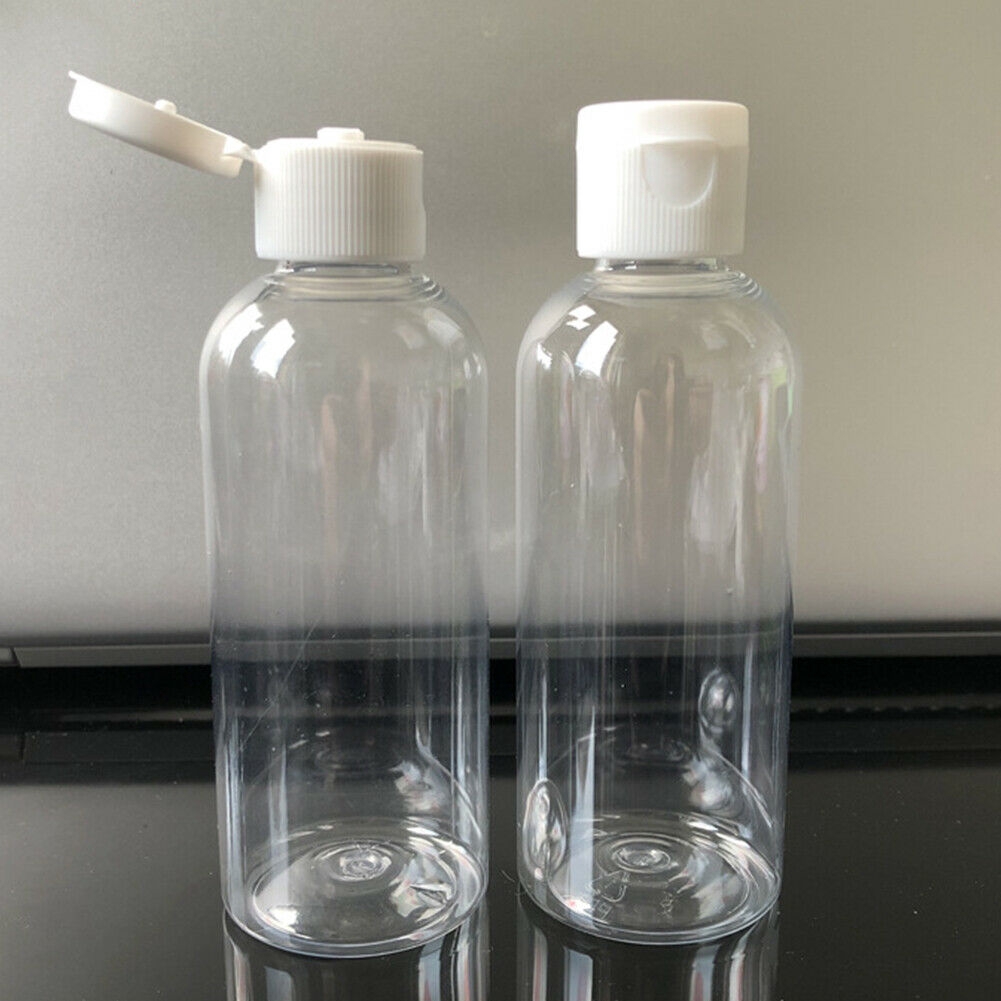 Chai Nhựa Rỗng Trong Suốt Đựng Dầu Gội / Sữa Tắm Đa Năng 100ml