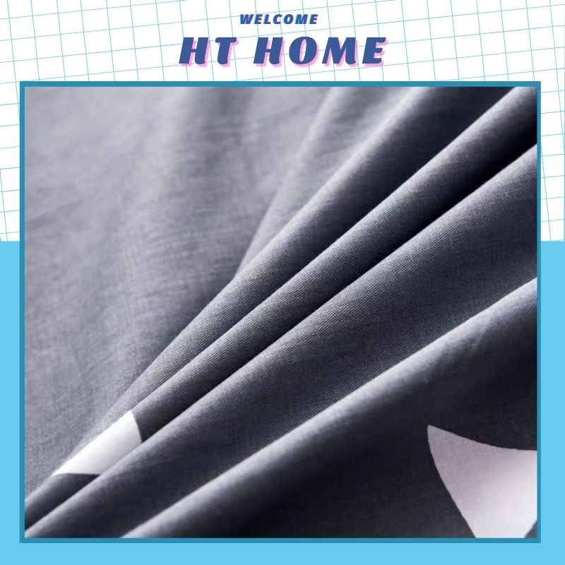 Ga giường ga trải giường cotton HT Home tam giác ghi miễn phí bo chun cho drap giường ( chưa kèm vỏ gối ) | BigBuy360 - bigbuy360.vn