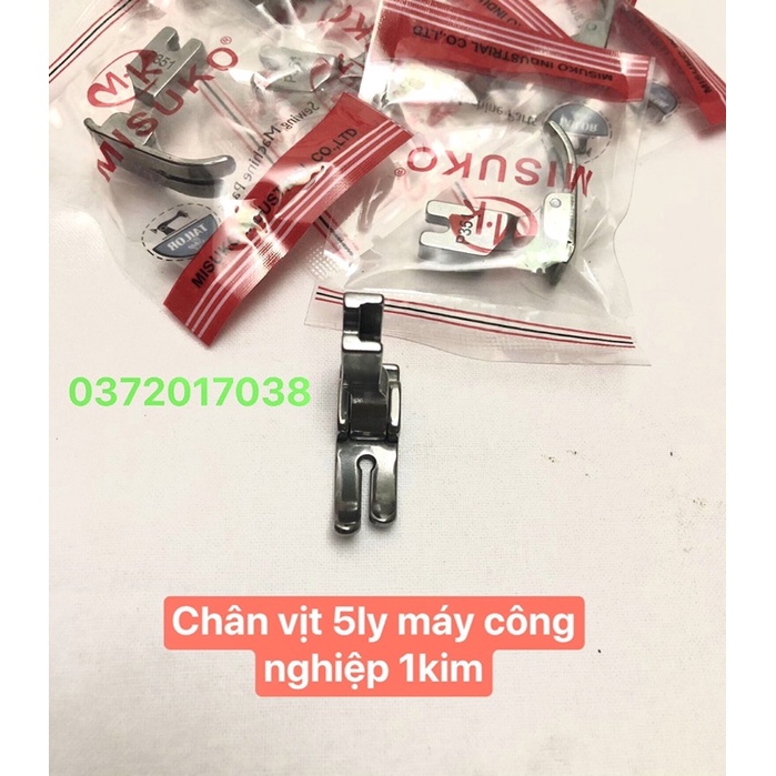 chân vịt 5li (P351) máy may công nghiệp (hãng misuko)-chân vịt thường máy may