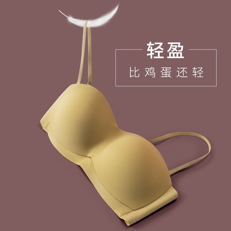 Áo Ngực Không Gọng Chống Chảy Xệ Thiết Kế Mỏng Thời Trang Dành Cho Nữ