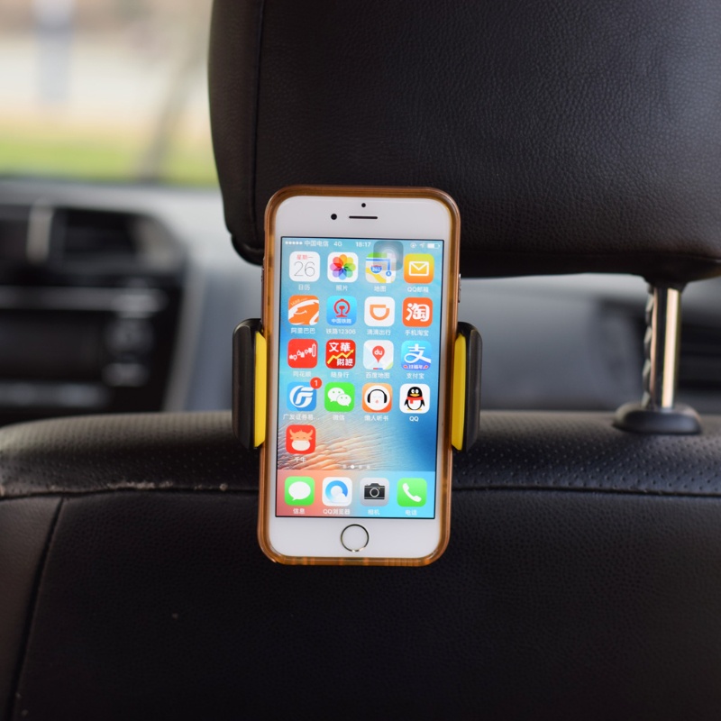 Giá đỡ điện thoại/ GPS 3.5"-6" xoay 360 độ gắn ghế sau xe hơi tiện dụng
 | BigBuy360 - bigbuy360.vn