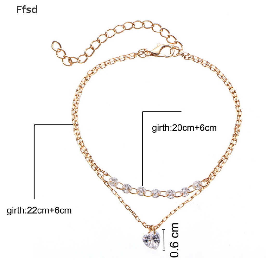 {Ffsd} Vòng Tay Chuỗi Hạt Pha Lê Vô Cực Trang Sức Làm Quà Tặng