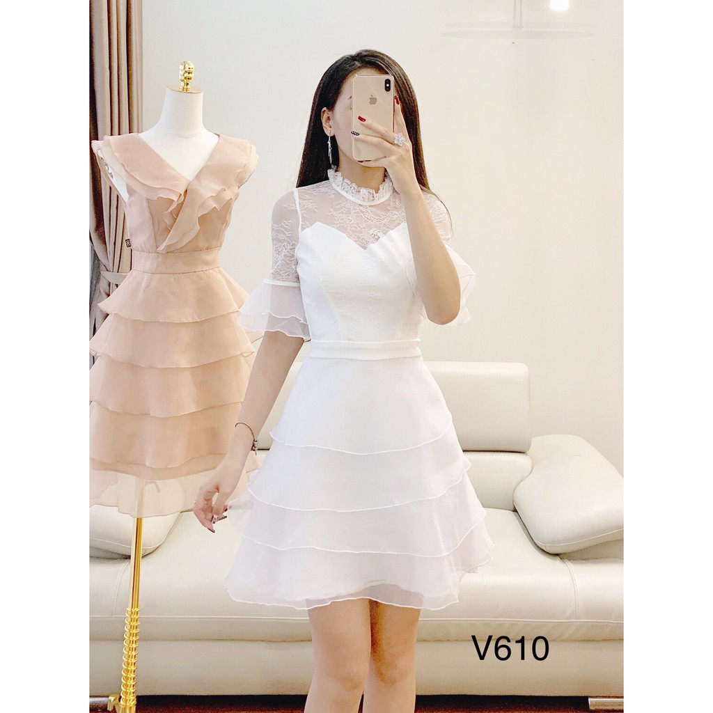 Đầm dự tiệc tiểu thư sang trọng quý phái | BigBuy360 - bigbuy360.vn