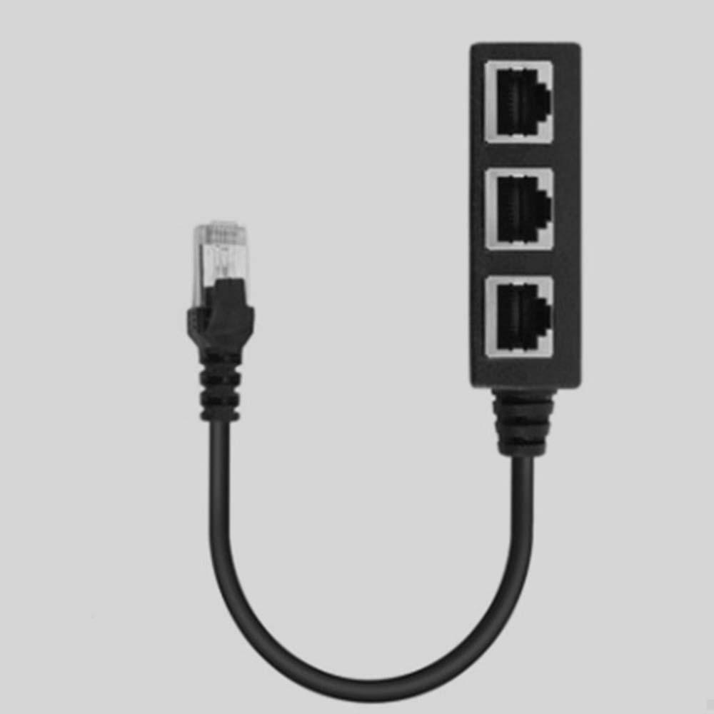 Bộ Chia 3 CổNg RJ45 1 ĐầU CắM Sang 3 Lỗ CắM Chuyên DụNg