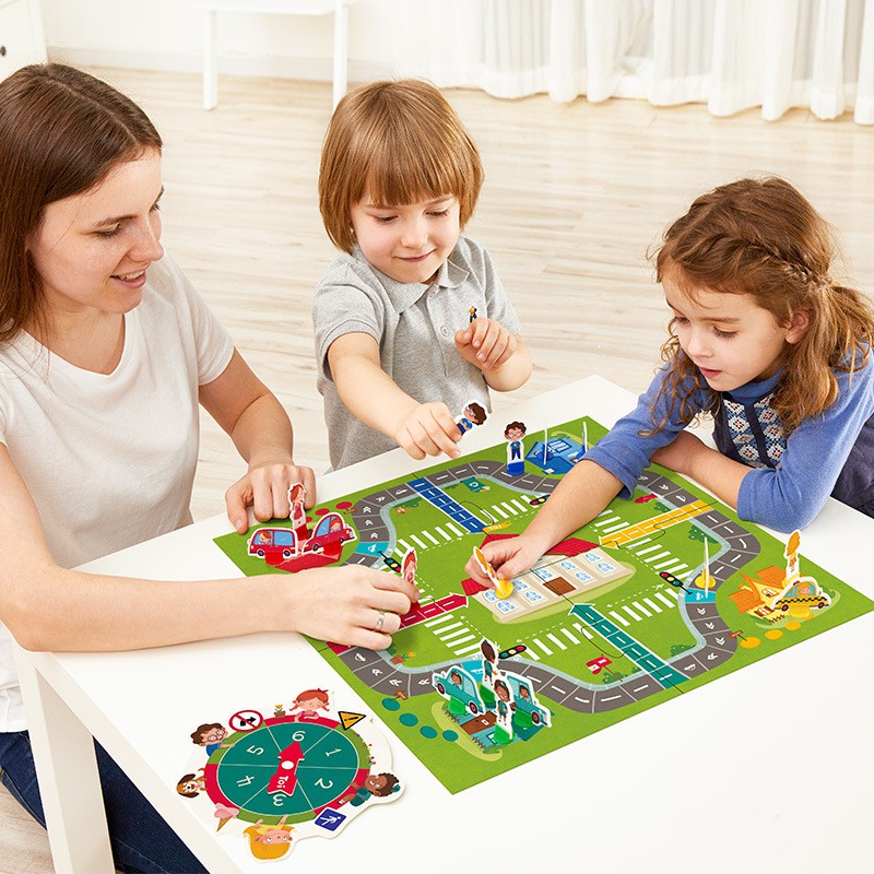 TOI Snake Chess Flying Chess Đồ chơi trí não cho trẻ em 3-4-6 tuổi Tương tác giữa cha mẹ và con học sinh tiểu học Bảng trò chơi Cờ vua