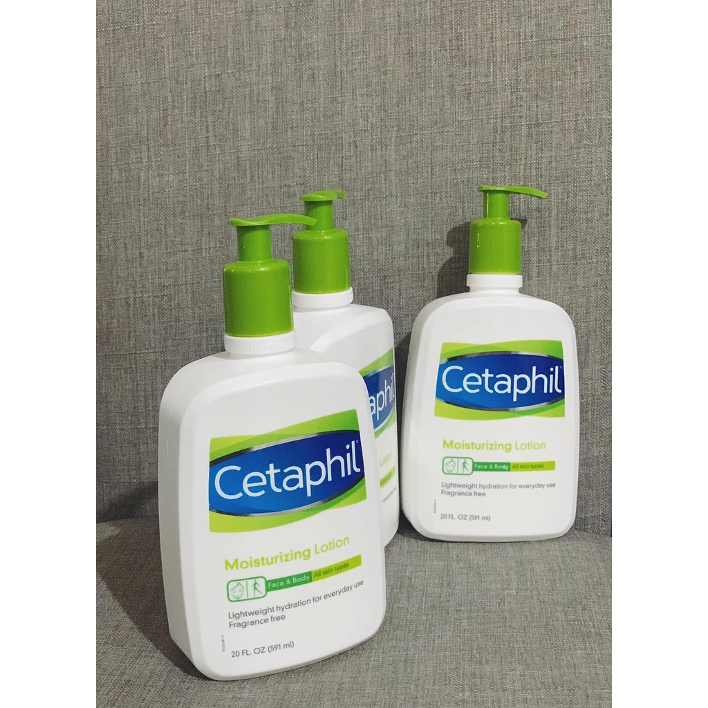 [DƯỠNG THỂ] Sữa Dưỡng Ẩm Toàn Thân Cetaphil Moisturizing Lotion Body &amp; Face Set 3 Chai - USA