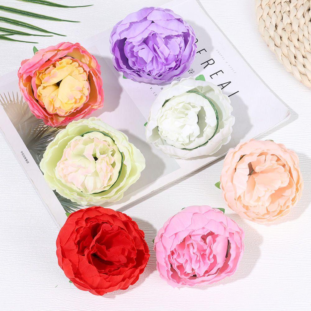 KUNHEV Hoa Mẫu Đơn Giả Trang Trí Sổ Lưu Niệm / Đám Cưới / Valentine DIY