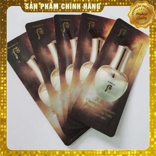 Gói Tinh chất vàng whoo hwa huyn radiant gold 1ml chính hãng