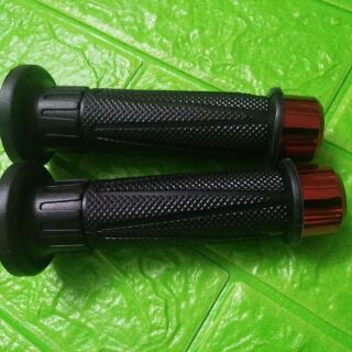 Bộ bao tay xe máy gù crôm đỏ Ruby
