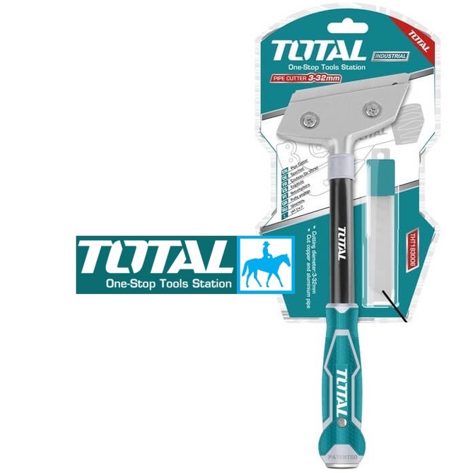 Dụng cụ cây sủi vệ sinh Sủi lưỡi sao kèm 6 lưỡi dao 30cm Total THT183006