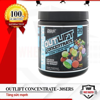 Tăng Sức Mạnh - Năng lượng Thể Thao - Pre workout Nutrex Reserach Outlift Concentrate 20 lần dùng