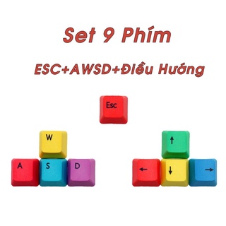 Keycap 4  phím  ( Space -  Enter Ngang -  Dọc - ESC)