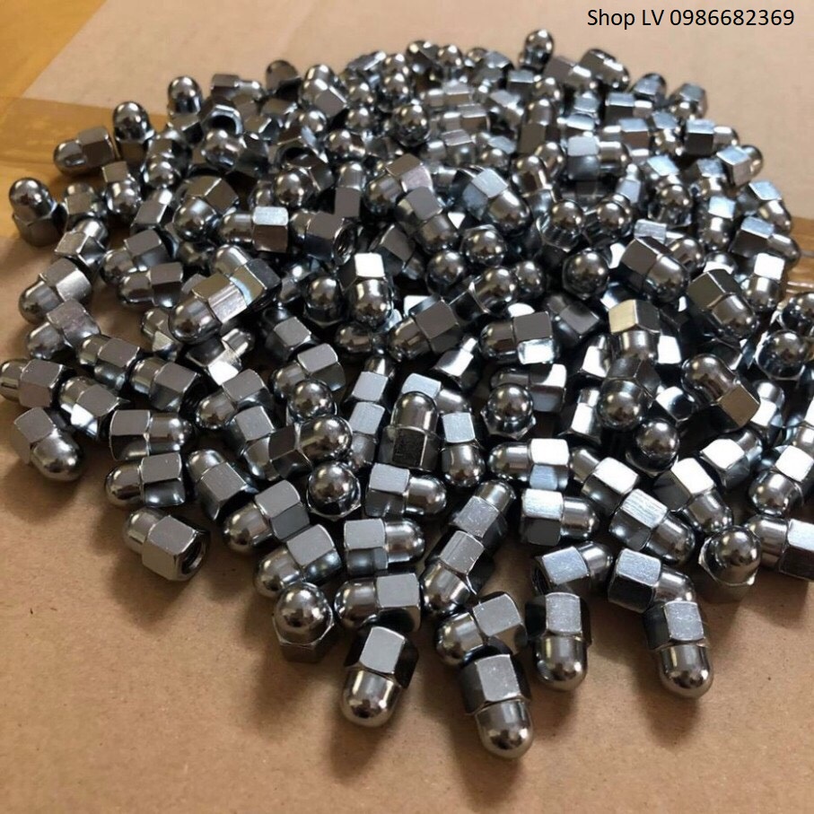 Ốc bắt cổ pô xe, ốc mũ bắt ống xả  dùng cho xe dream wave các loại đẹp zin chuẩn xịn 100