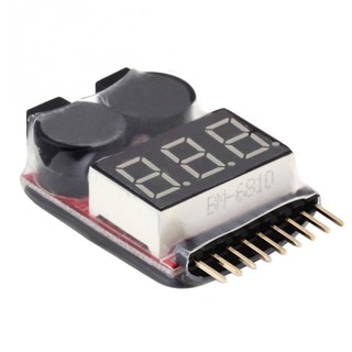 Mạch đo hiển thị kỹ thuật số dùng báo lượng pin 1-8S