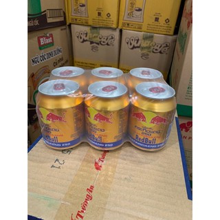 Lốc 6 lon bò húc REDBULL Thái Lan 250ml