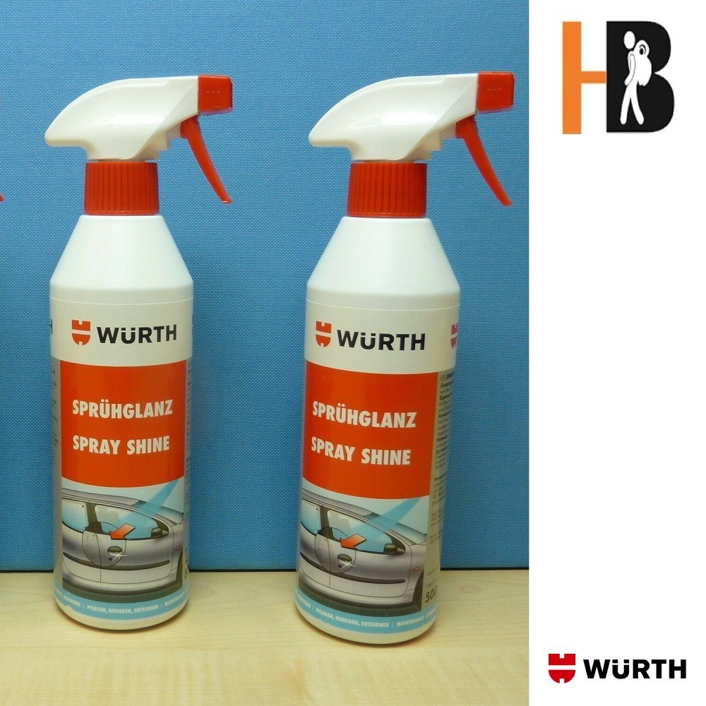 Xịt bóng sơn nhanh Wurth 500ml 0893011500