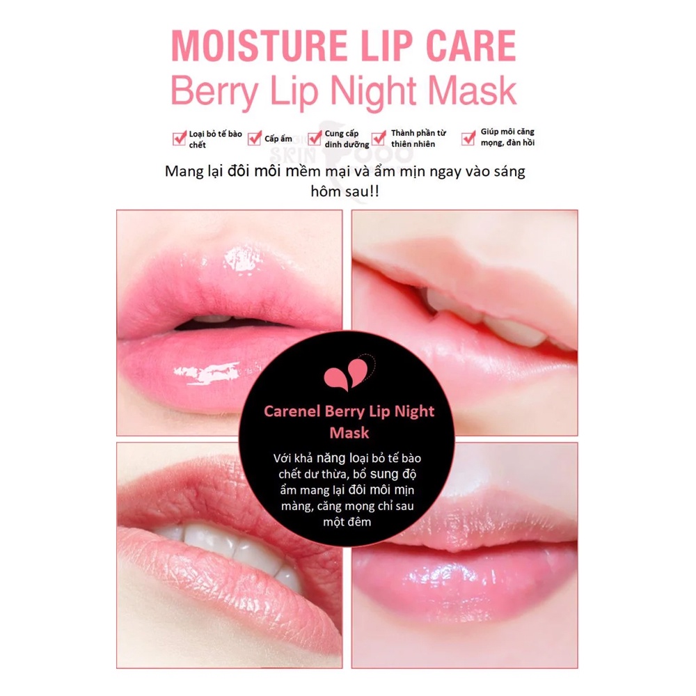 Mặt nạ môi CARE:NEL Lip Night Mask care nel Hàn Quốc 5G NPP Shoptido