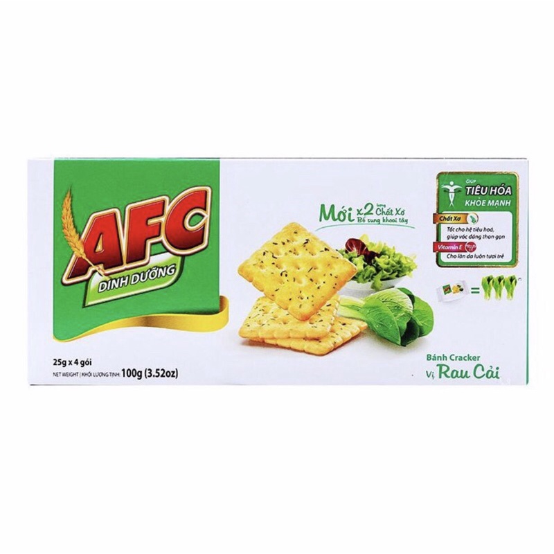 Bánh AFC Vị Rau Cải 100G