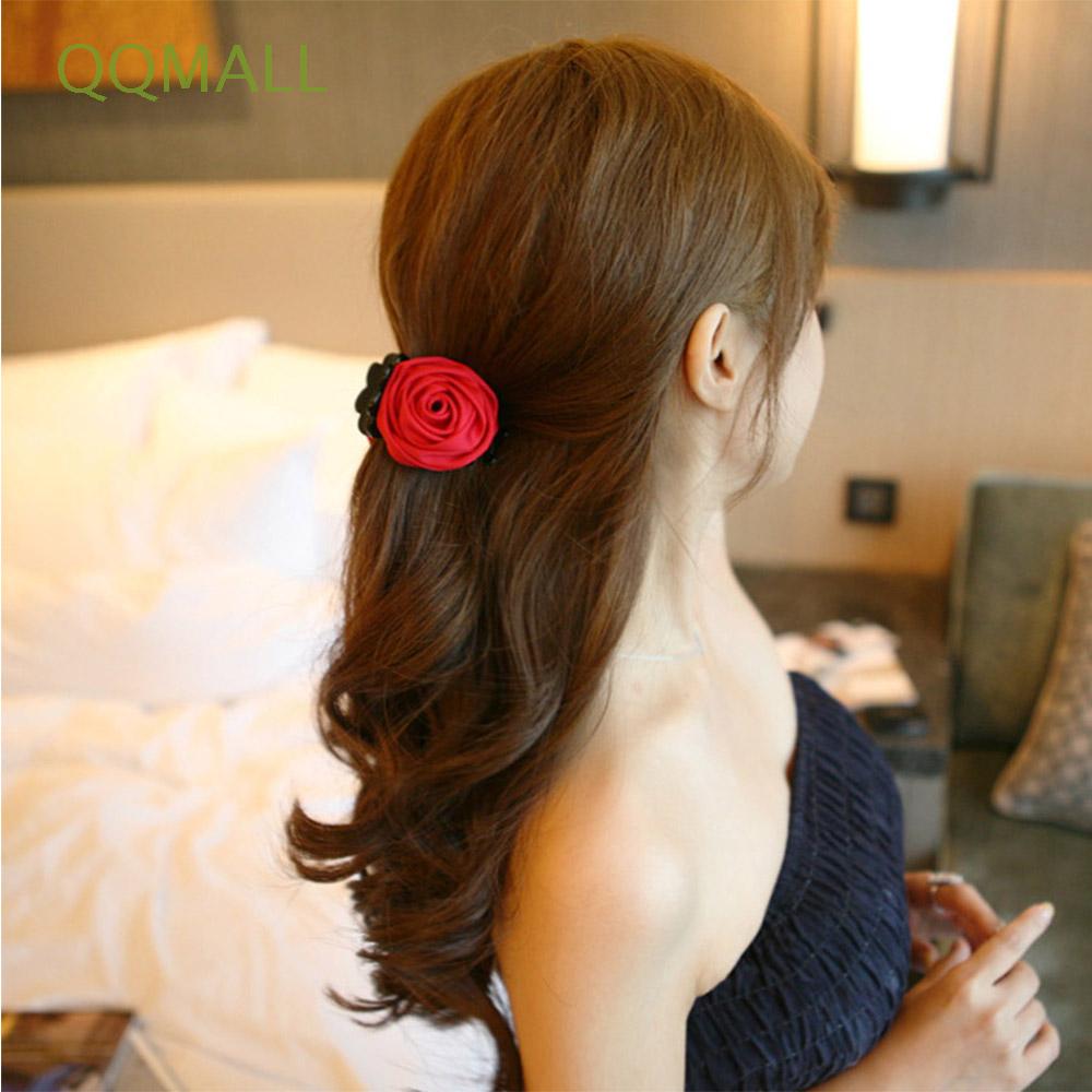 Kẹp tóc đính hoa xinh xắn dành cho nữ