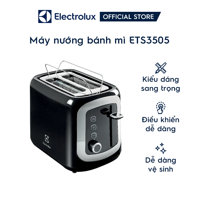 [Mã ELEC100K giảm 100K đơn 1 Triệu] Máy nướng bánh mì Electrolux ETS3505